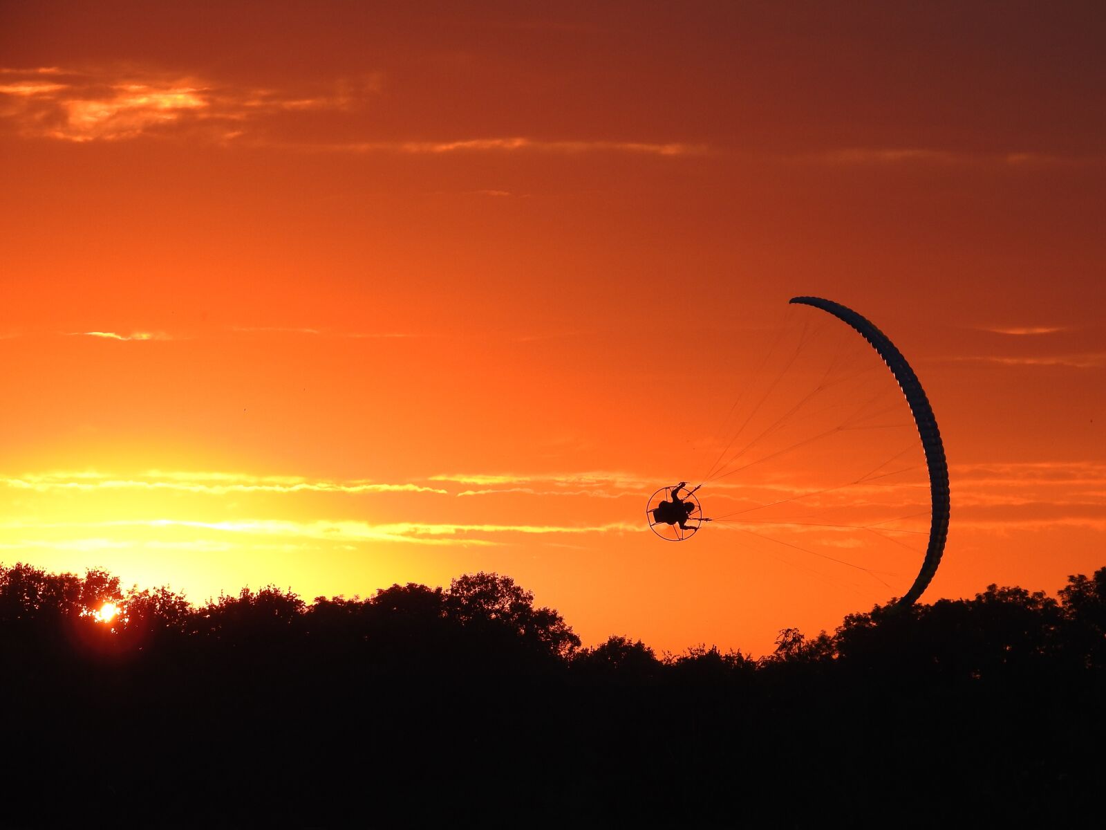 Nikon Coolpix P900 sample photo. Hang glider, paraglider, flight photography