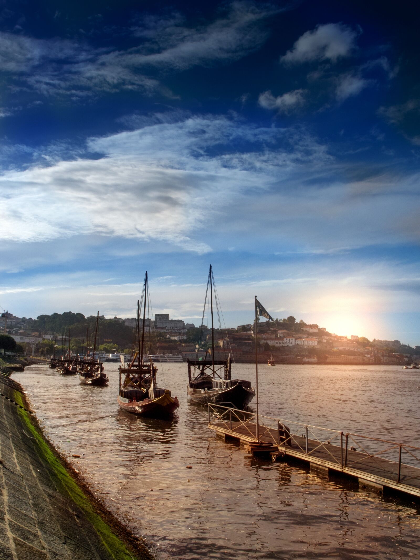 Olympus XZ-1 sample photo. Porto, sunset, dusk photography