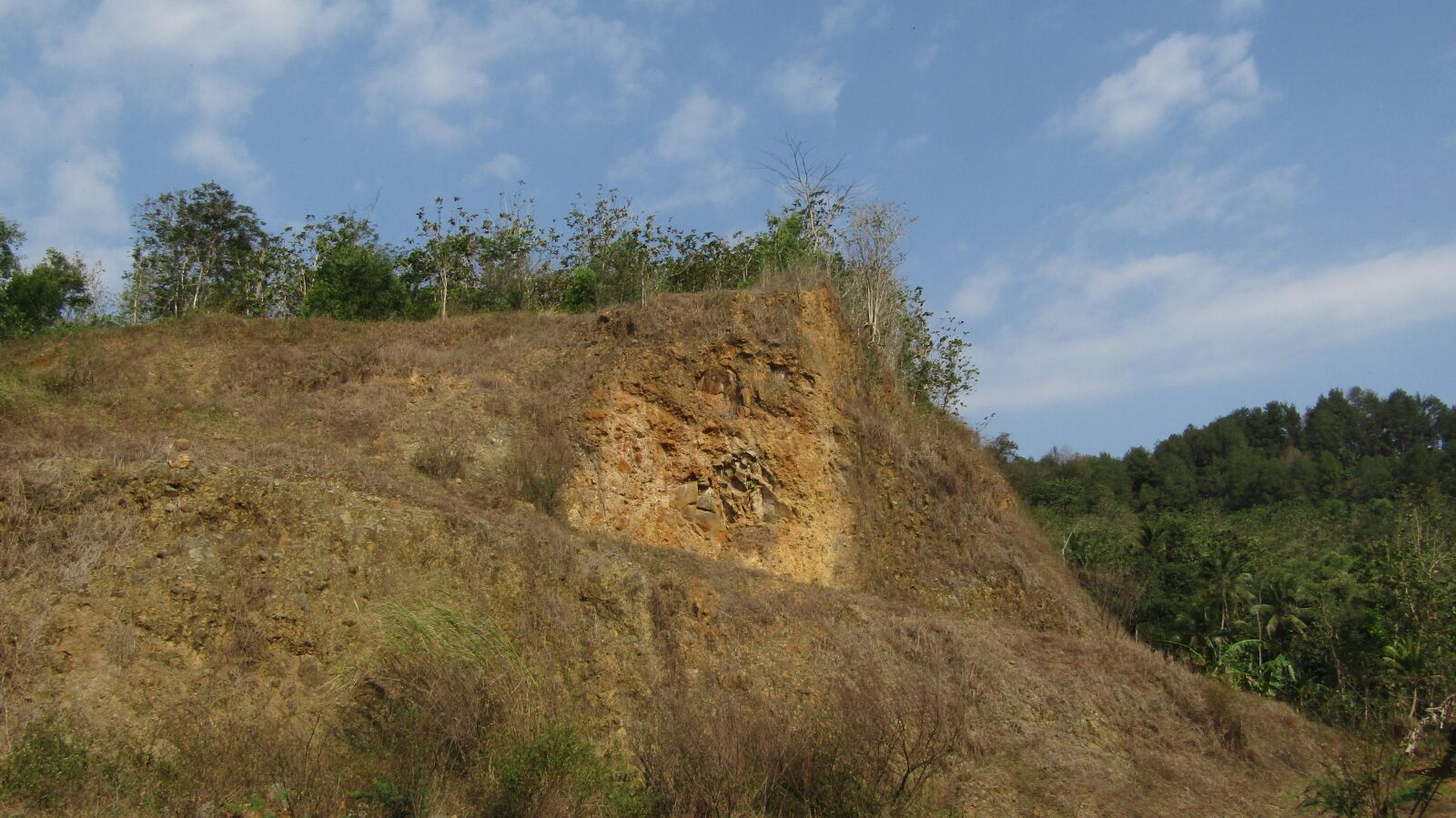 Canon POWERSHOT SX430 IS sample photo. The sky, cliff, hill photography