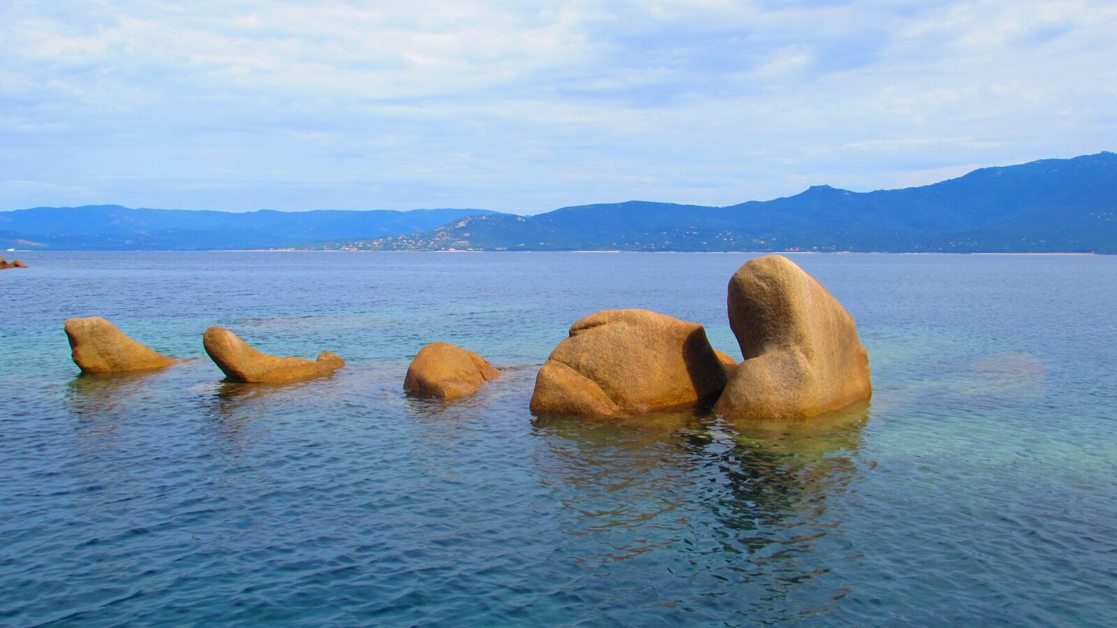 Canon PowerShot SX510 HS sample photo. Rocks, corsican coastline, mediterranean photography