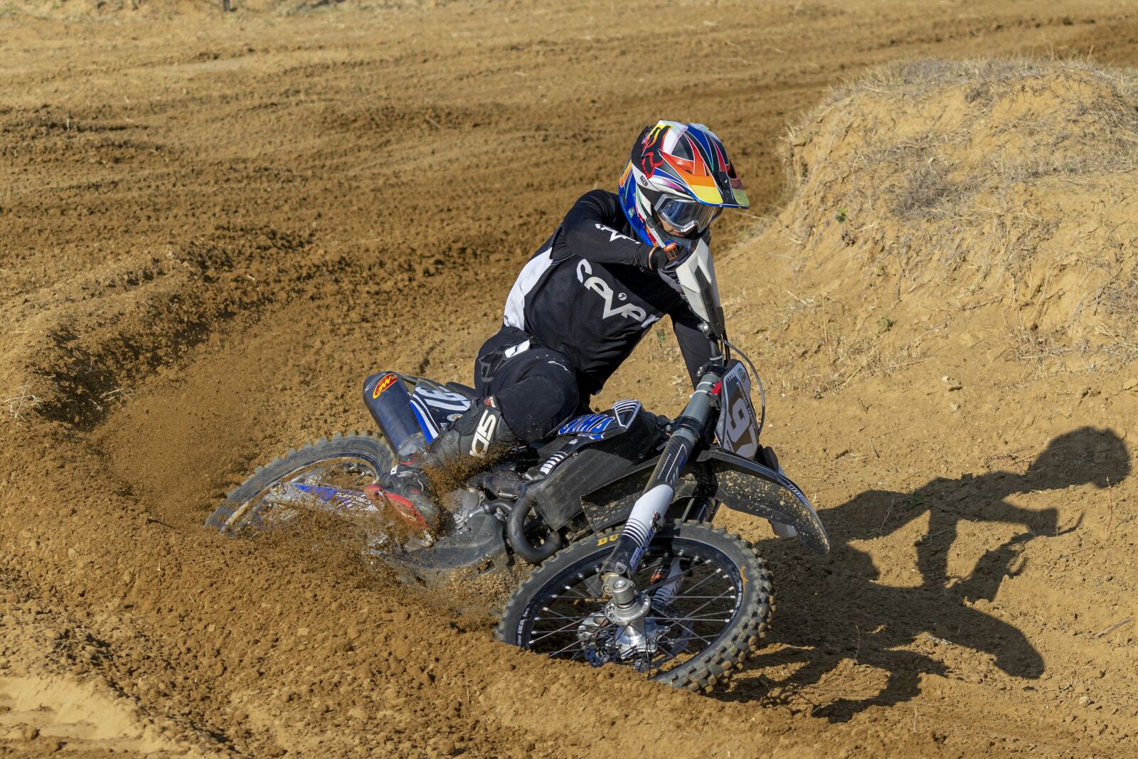 Sony a7 II + Sony FE 70-200mm F4 G OSS sample photo. Motocross, dirt, mud photography