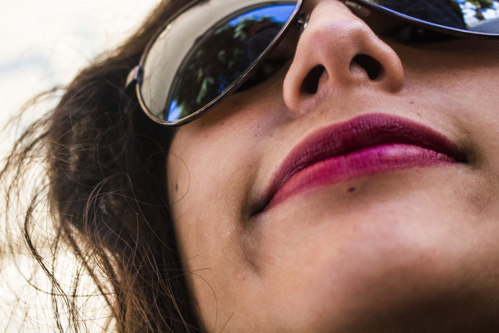 Canon EOS 100D (EOS Rebel SL1 / EOS Kiss X7) sample photo. Portrait, sunglasses, women photography