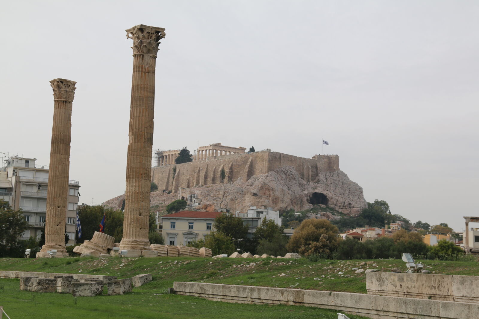 Canon EF-S 18-135mm F3.5-5.6 IS sample photo. Acropolis, athens, parthenon photography