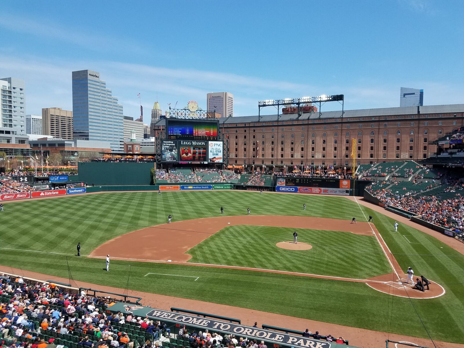 Samsung Galaxy S7 Edge sample photo. Orioles baseball game, baseball photography