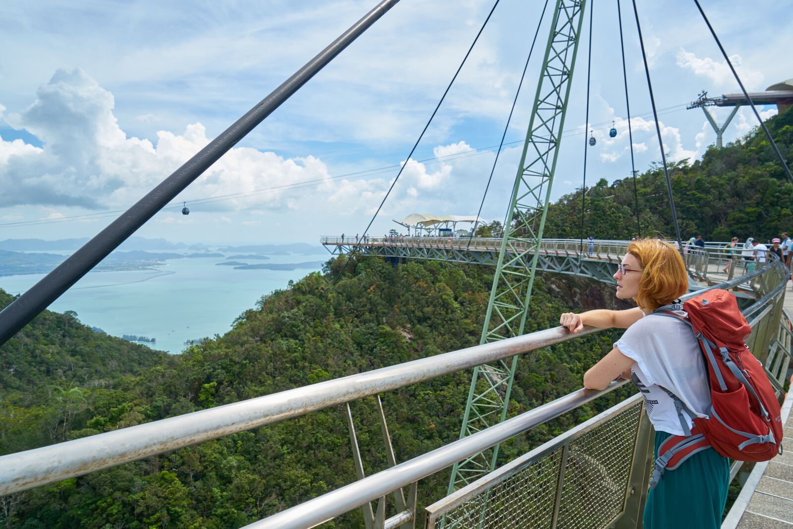Sony a7R II sample photo. Girl, woman, tourist photography