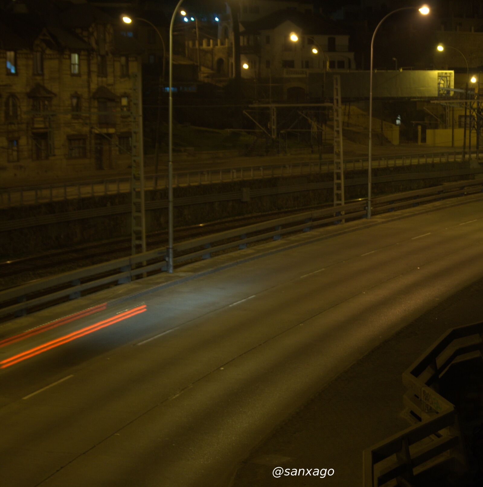 Sony SLT-A58 sample photo. Night, avenue, metro photography