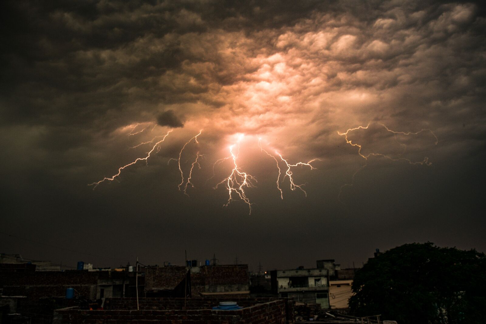 Nikon D610 sample photo. Lightning, sky, pakistan photography