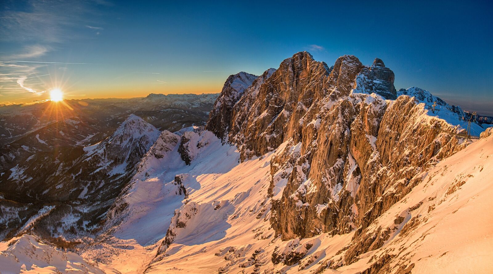 Canon EF 16-35mm F4L IS USM sample photo. Dachstein, austria, alpine photography