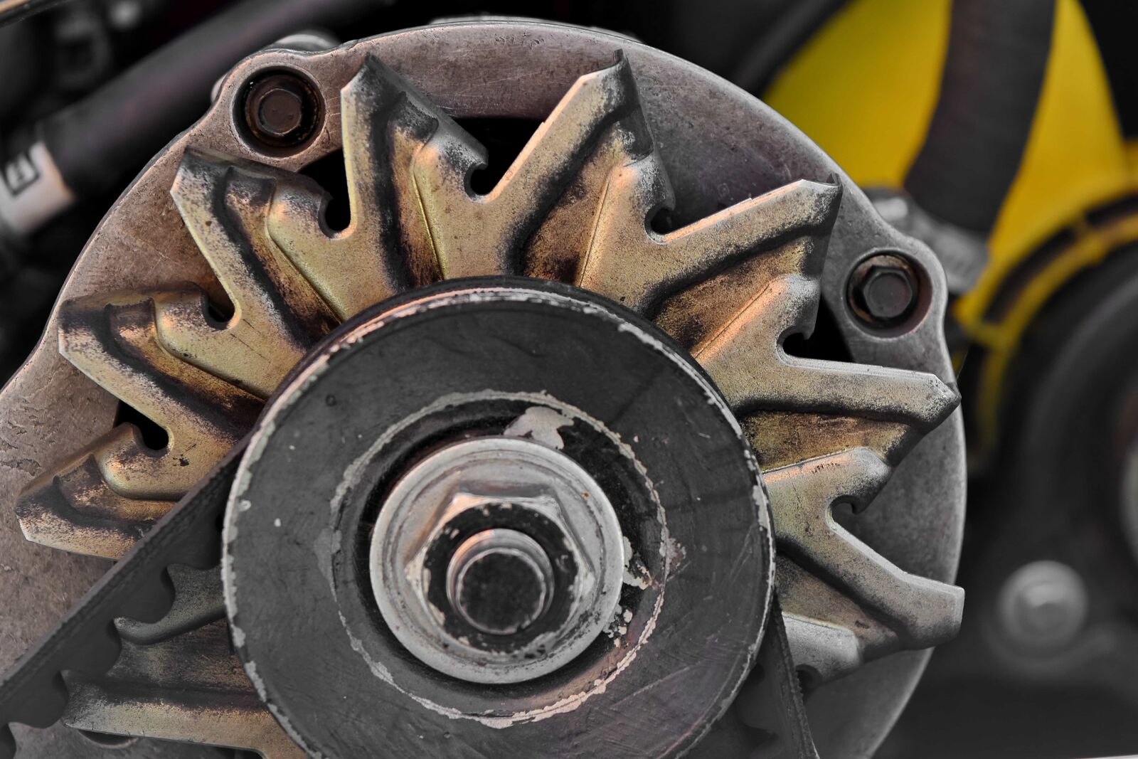 Nikon D5500 sample photo. Engine, garage, repair shop photography