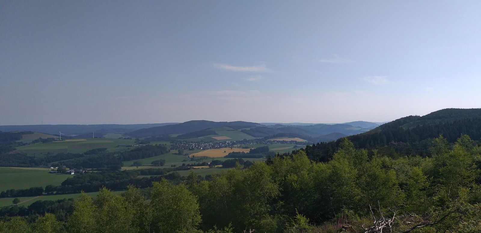 Samsung Galaxy A6+ sample photo. Sauerland, panorama, nature photography