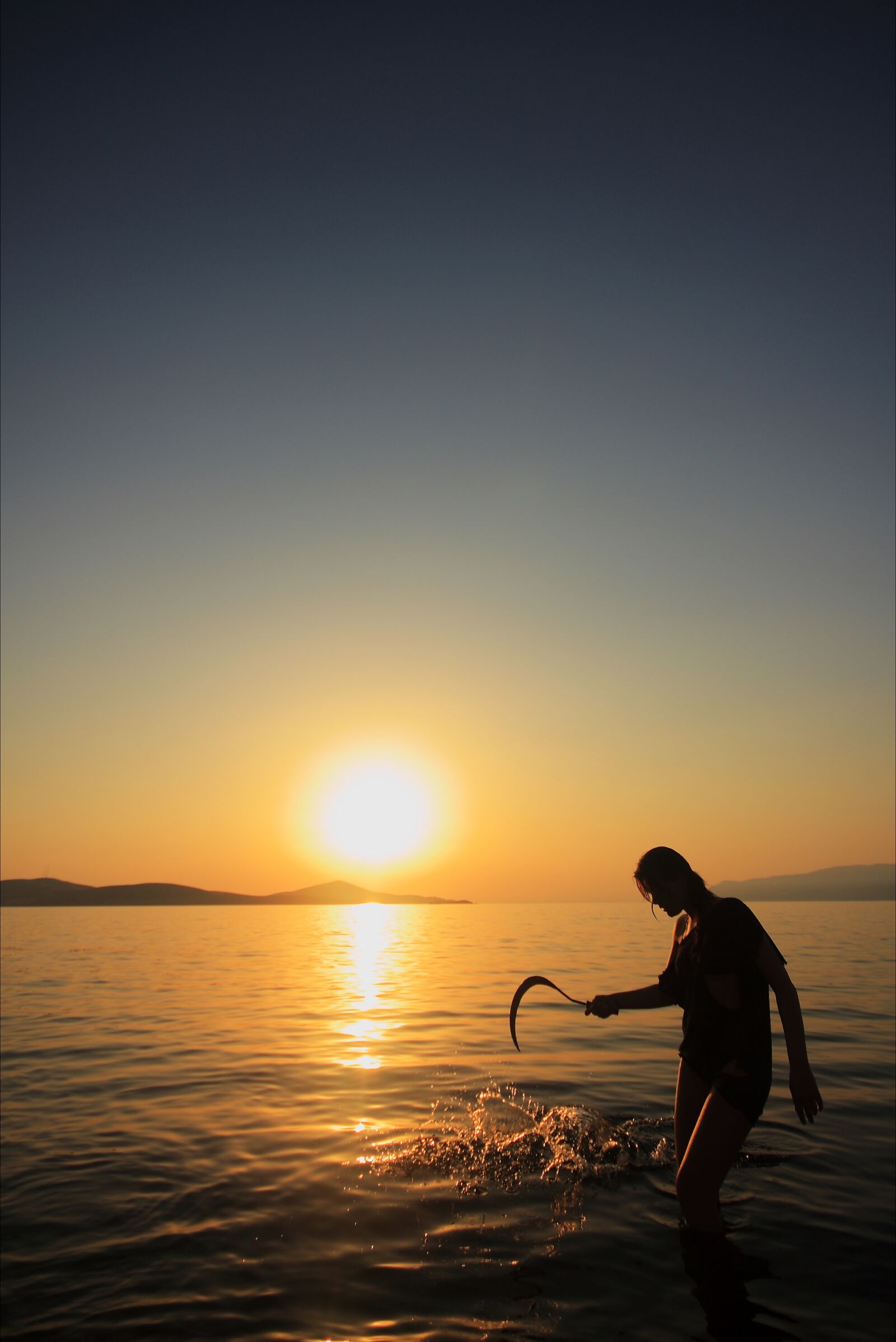 Canon EOS 40D sample photo. Orak, water, model photography