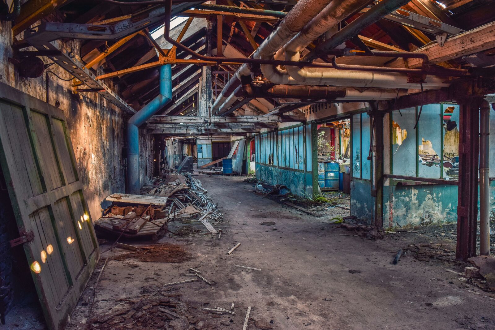 Nikon D3300 sample photo. Lost places, factory, pforphoto photography