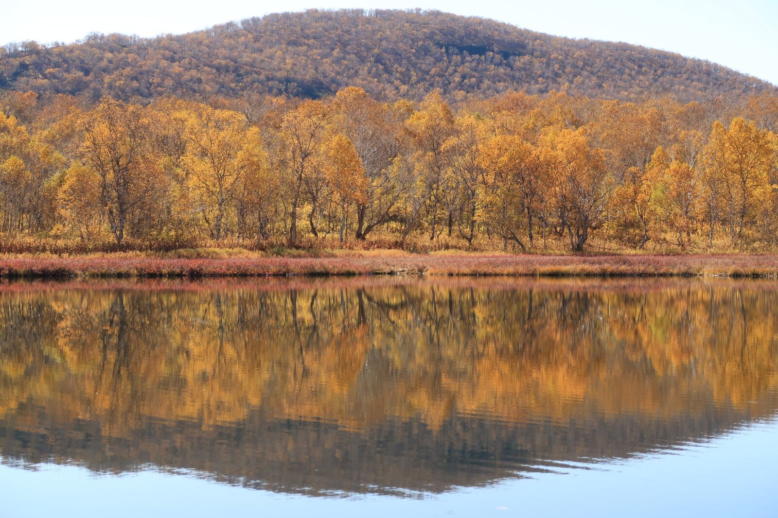 Canon PowerShot G7 X Mark II sample photo. Autumn, lake, mountains photography