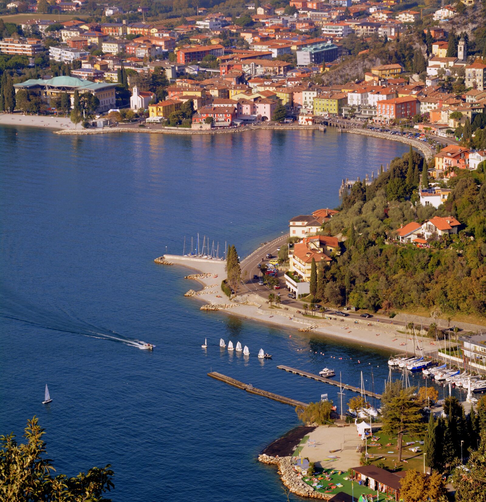 Nikon D7100 sample photo. Lake, landscape, torbole photography