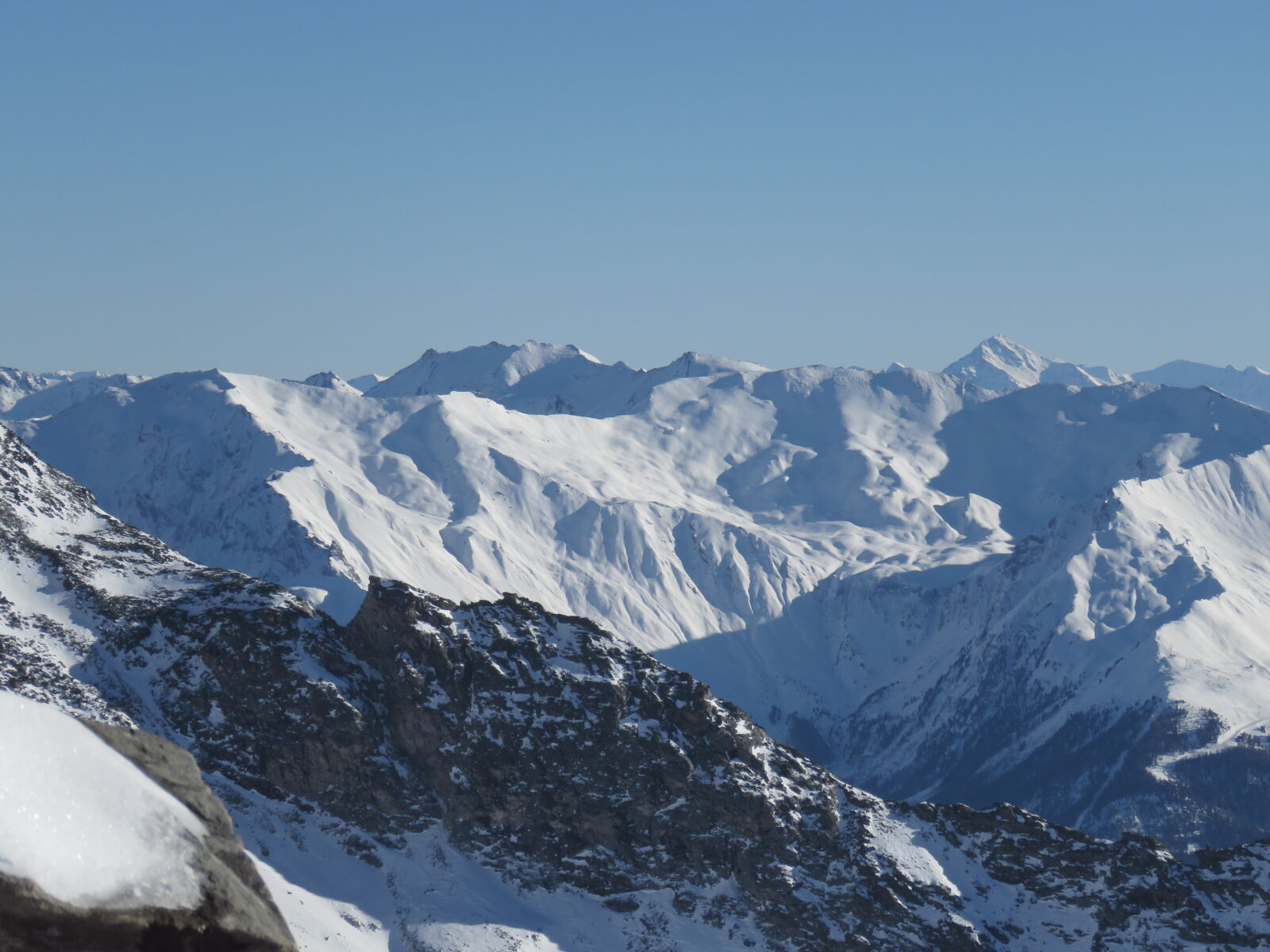 Canon PowerShot SX60 HS sample photo. Mountains, overview, snow, capped photography