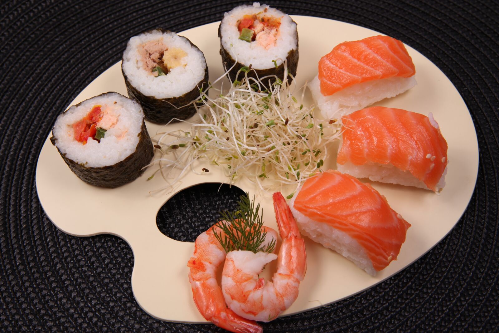 Canon EOS 5D Mark II sample photo. Food, rice, seafood photography