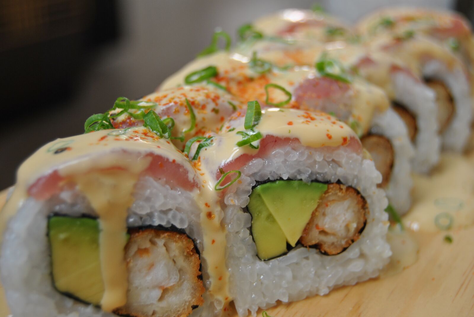 Nikon D3000 sample photo. Sushi, eat, japanese photography