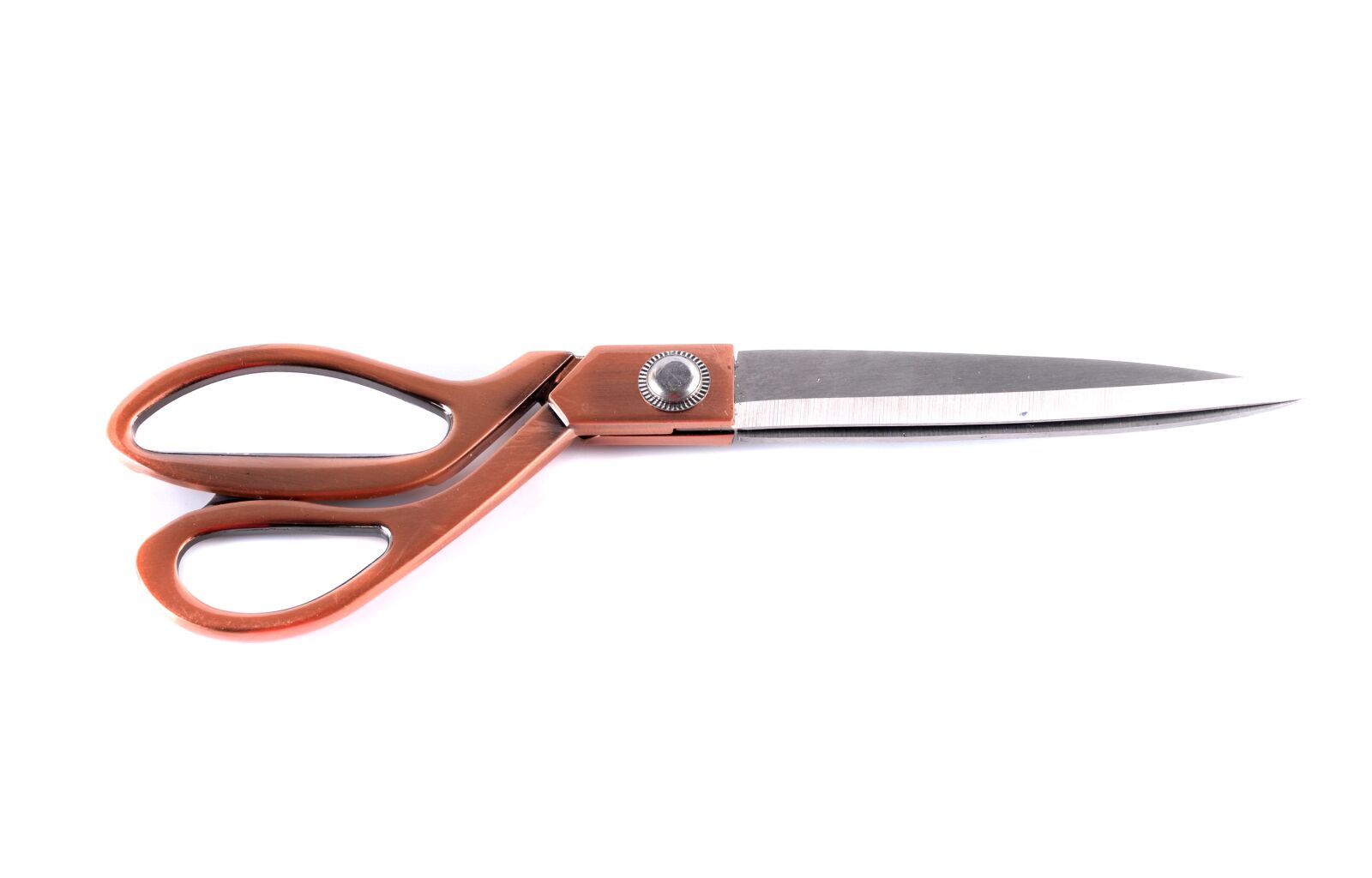 Nikon D7100 sample photo. Scissors, white, sharp photography