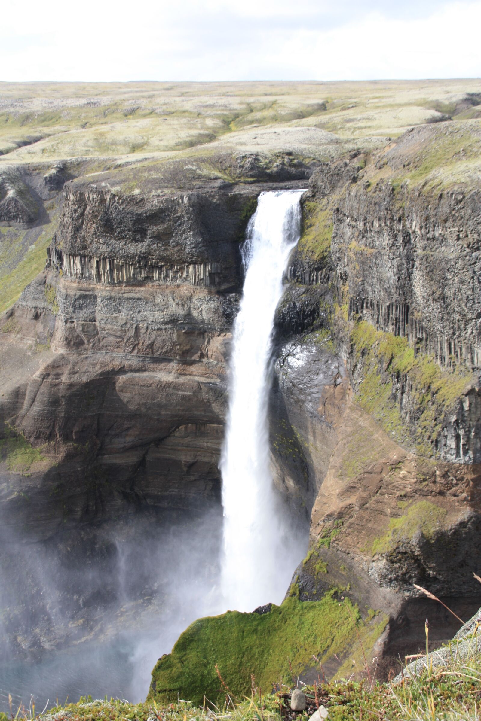 Canon EOS 450D (EOS Rebel XSi / EOS Kiss X2) sample photo. Háifoss, waterfall, iceland photography