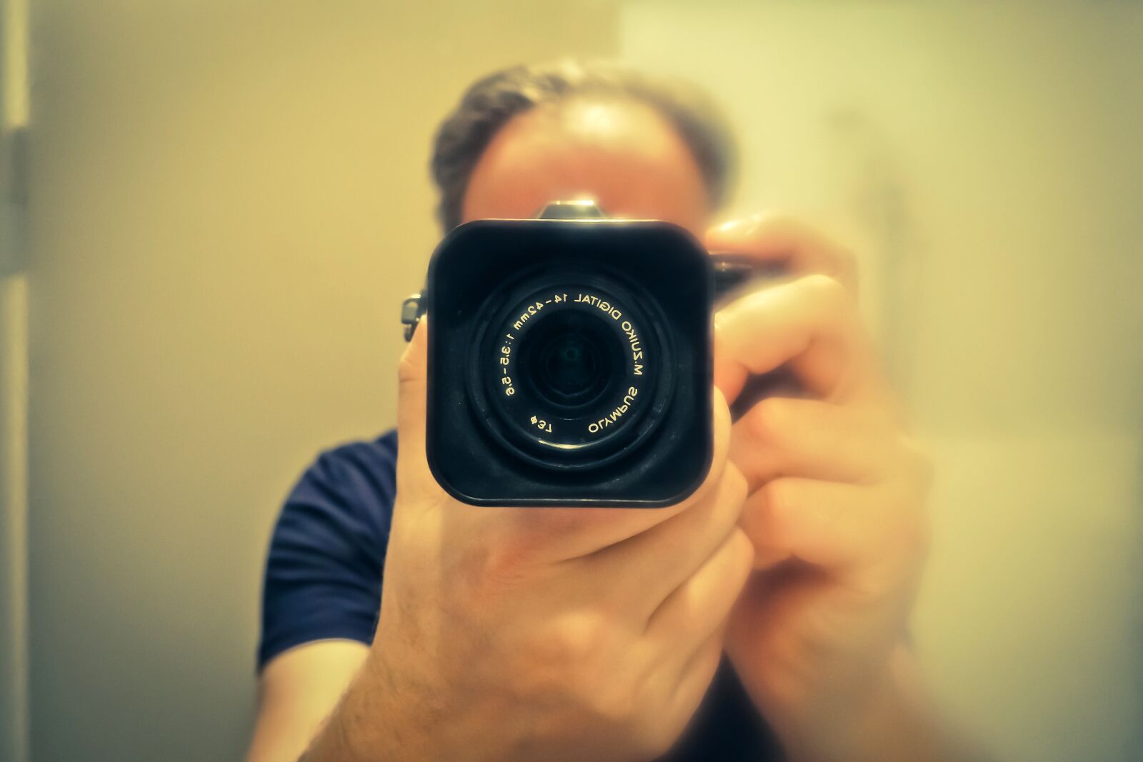 Olympus OM-D E-M10 sample photo. Self portrait, mirror, photographer photography
