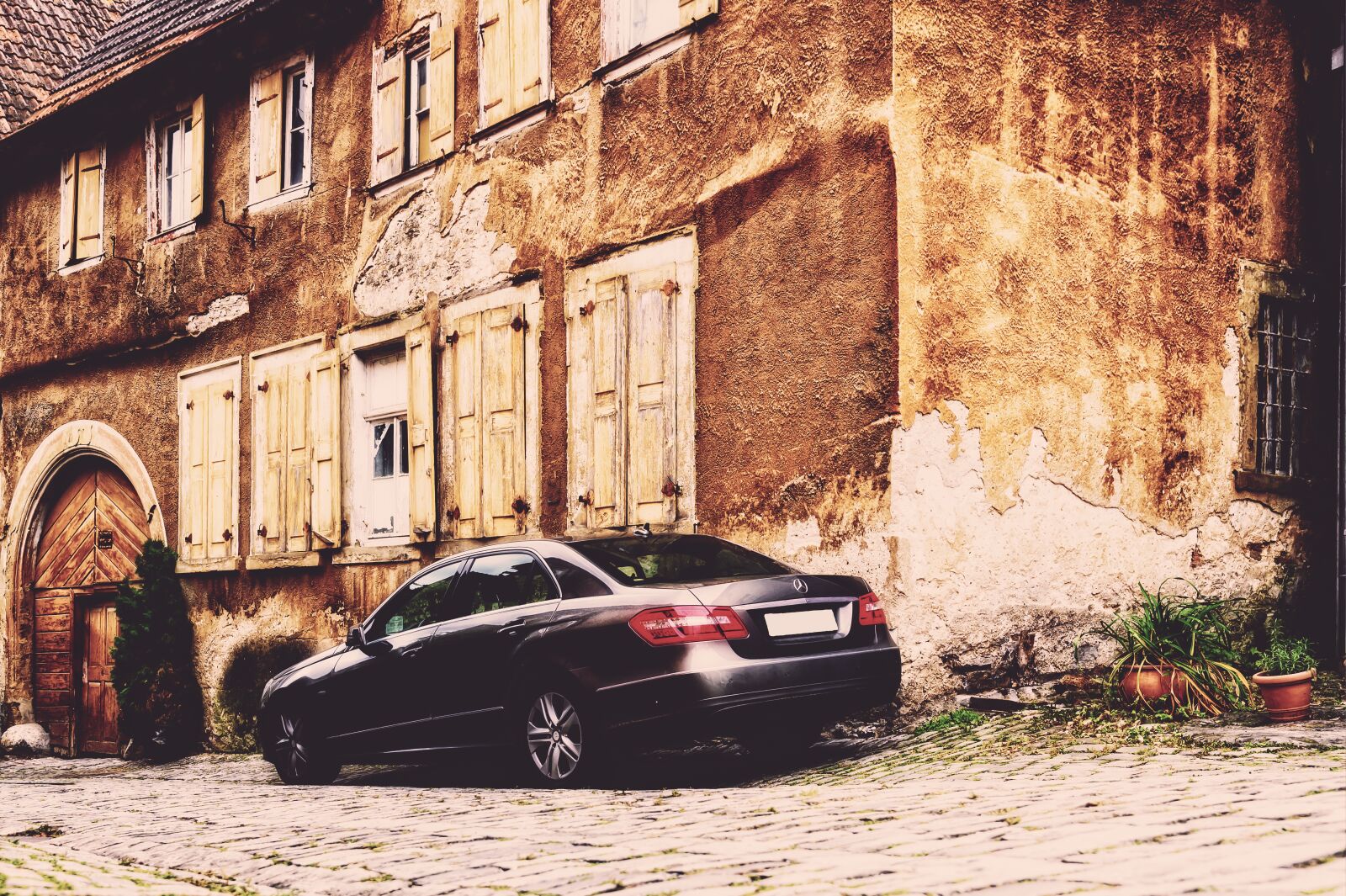 Nikon Z6 sample photo. Mercedes, auto, road photography