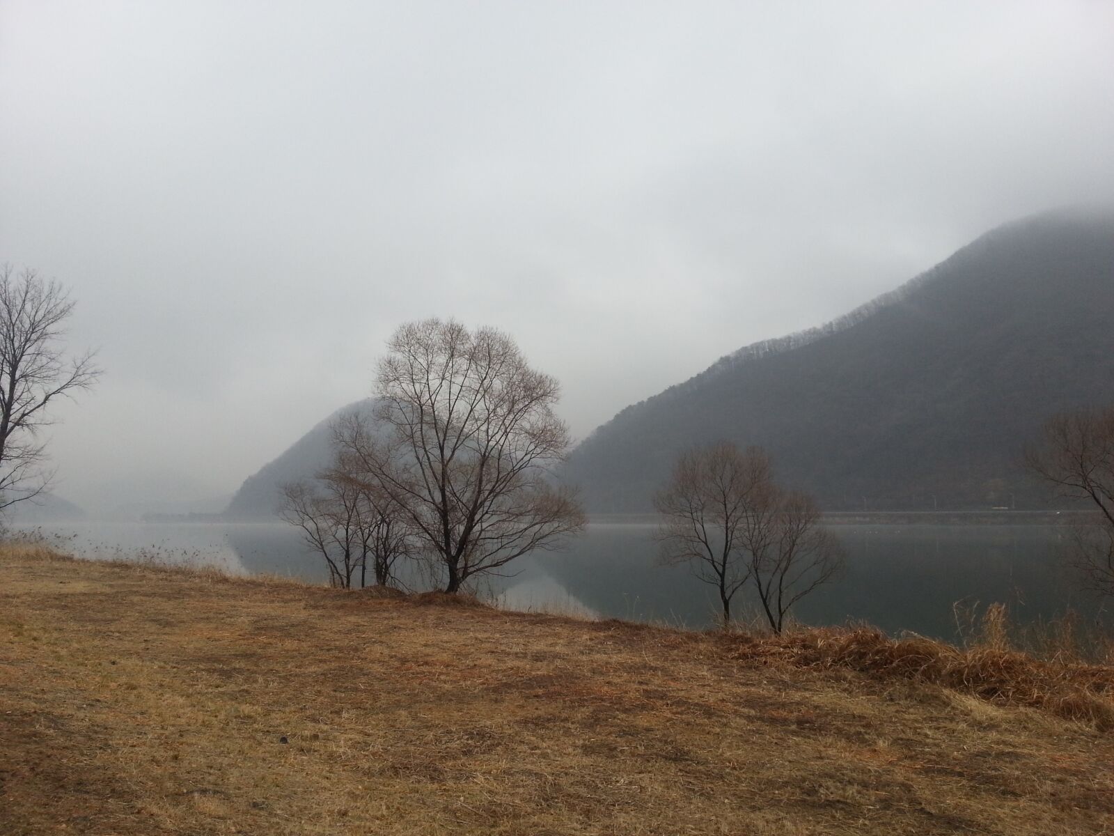 Samsung Galaxy S3 sample photo. Natural landscape, lake, mountains photography