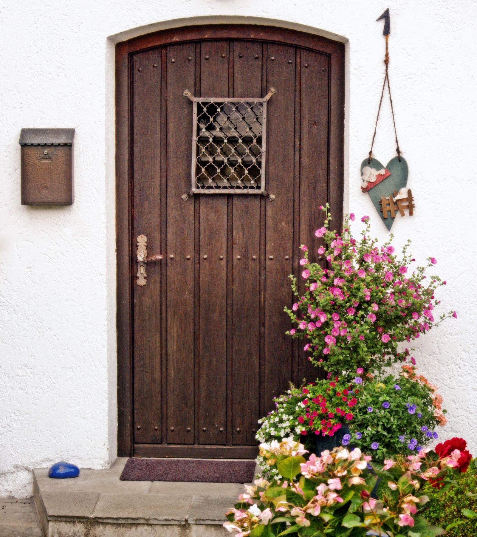 55.0-200.0mm f/4.0-f/5.6 sample photo. Wooden door, house entrance photography