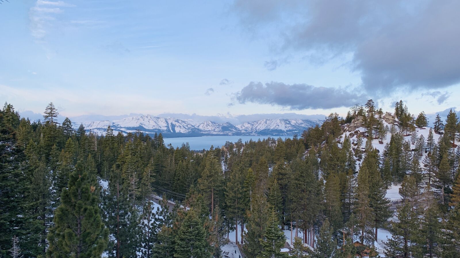 Apple iPhone XR sample photo. Lake tahoe, spring, morning photography