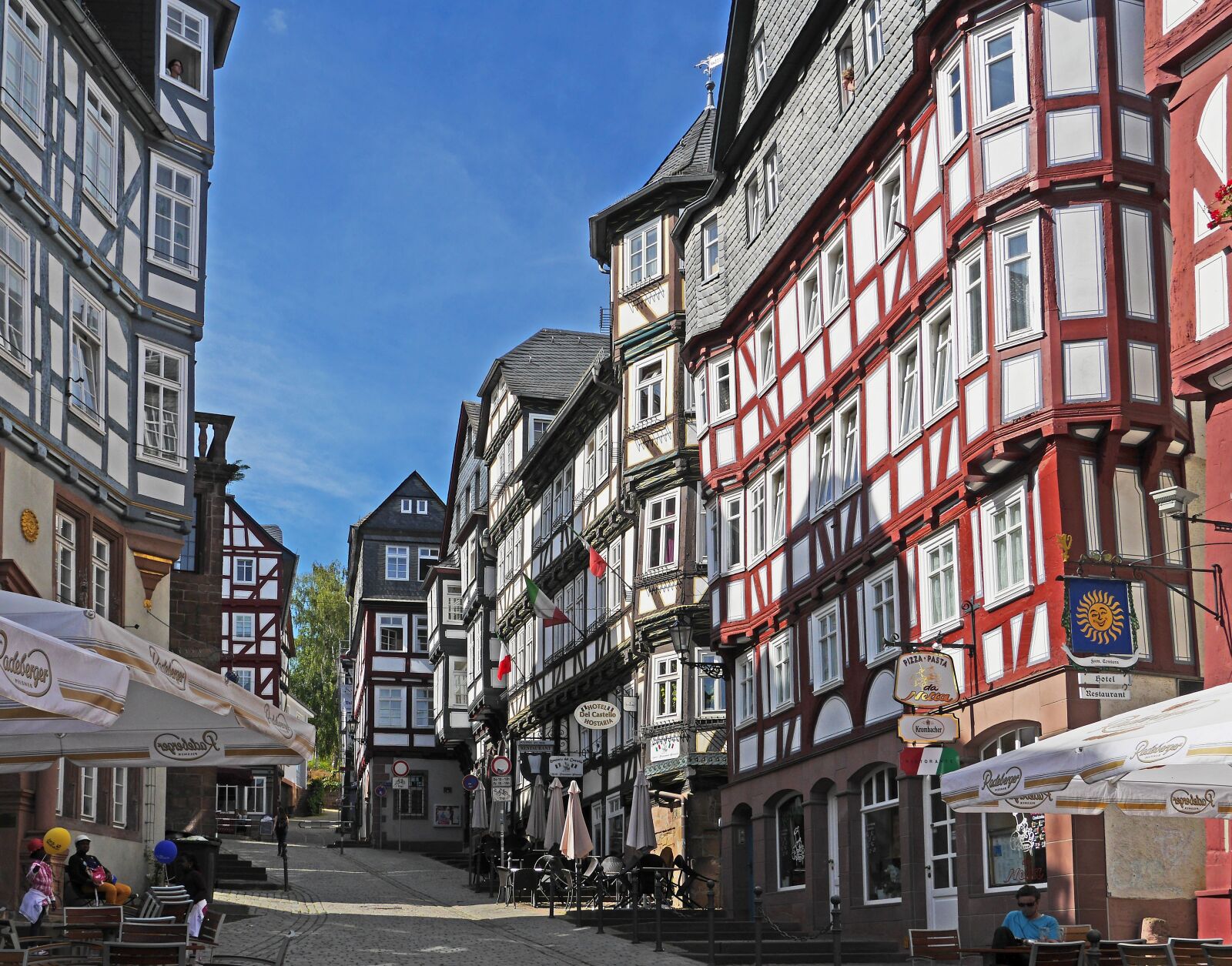 Panasonic Lumix DMC-GH3 sample photo. Lahn at marburg, marketplace photography