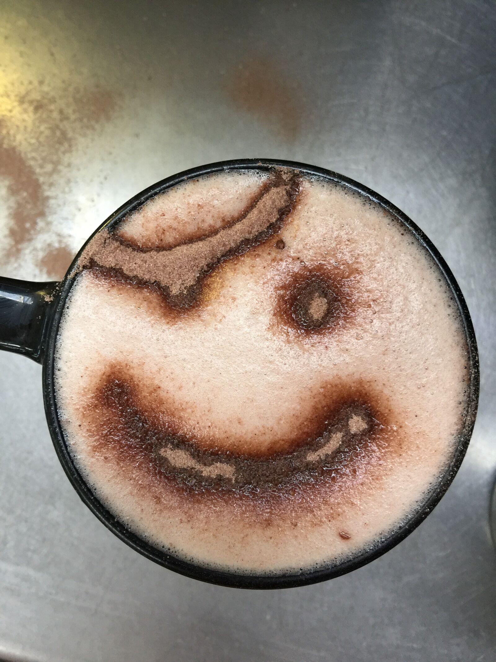iPhone 6 Plus back camera 4.15mm f/2.2 sample photo. Chocolate, hot drink, hot photography