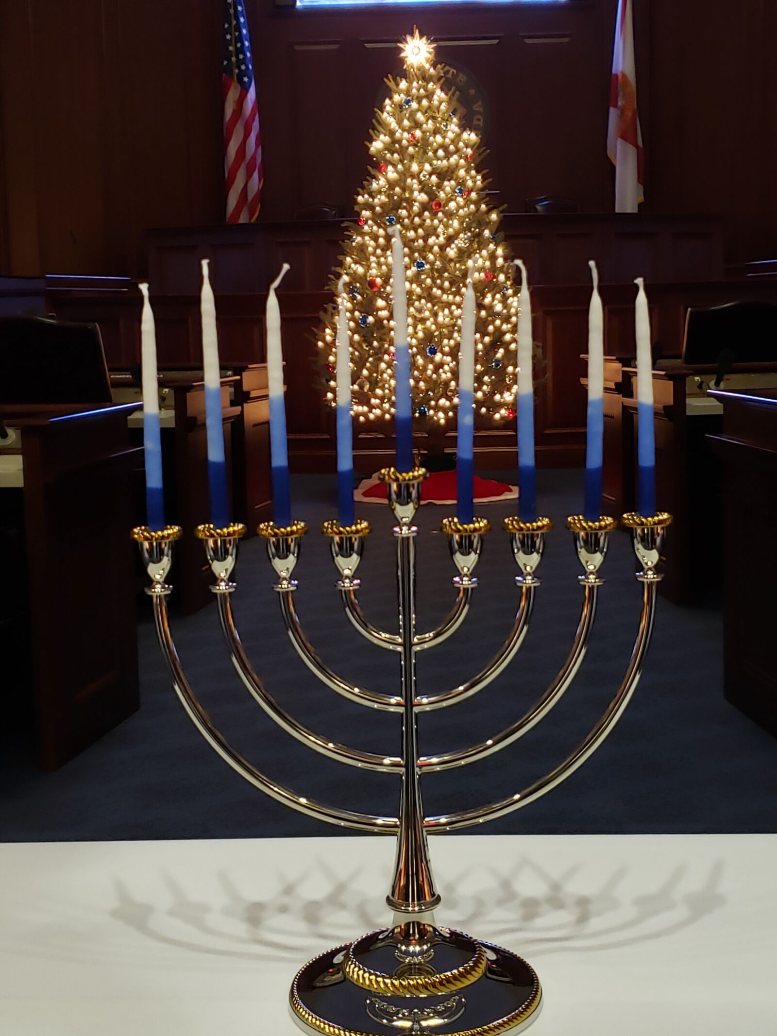 Samsung Galaxy S9+ sample photo. Christmas, hanukkah, tallahassee photography