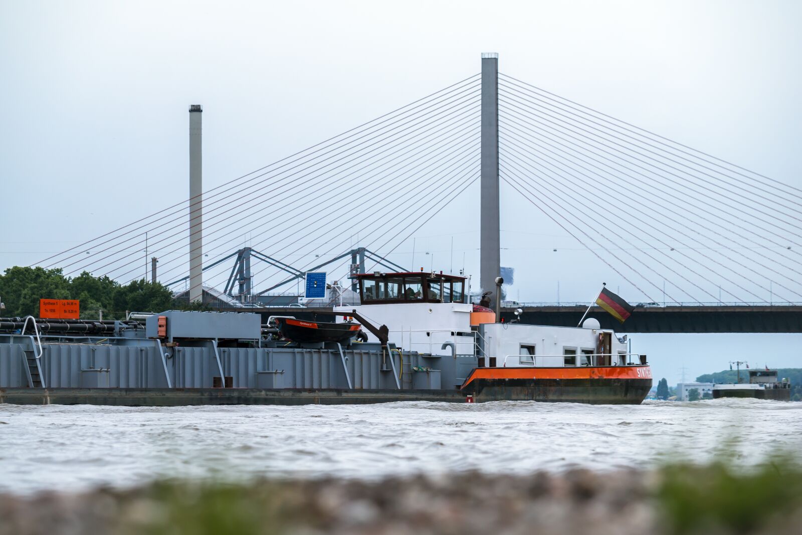 Samsung NX 50-200mm F4-5.6 ED OIS sample photo. Bridge, ship, river photography