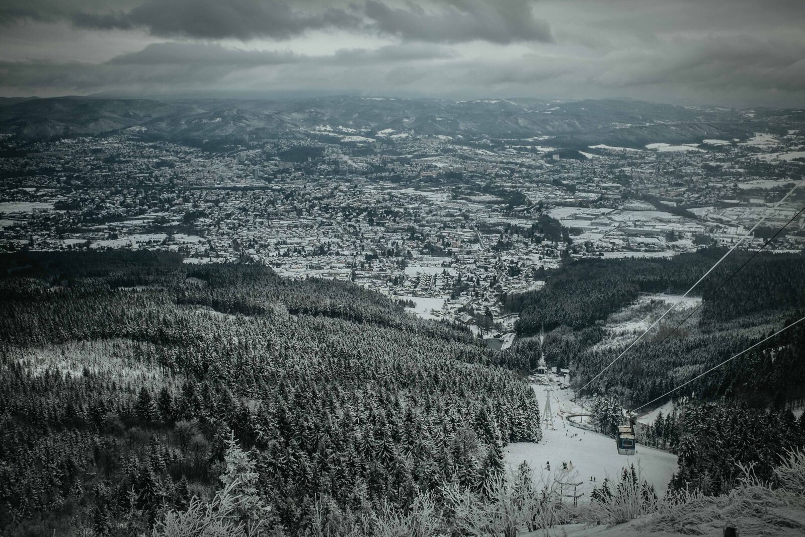 Fujifilm X100T sample photo. Winter, landscape, snow photography