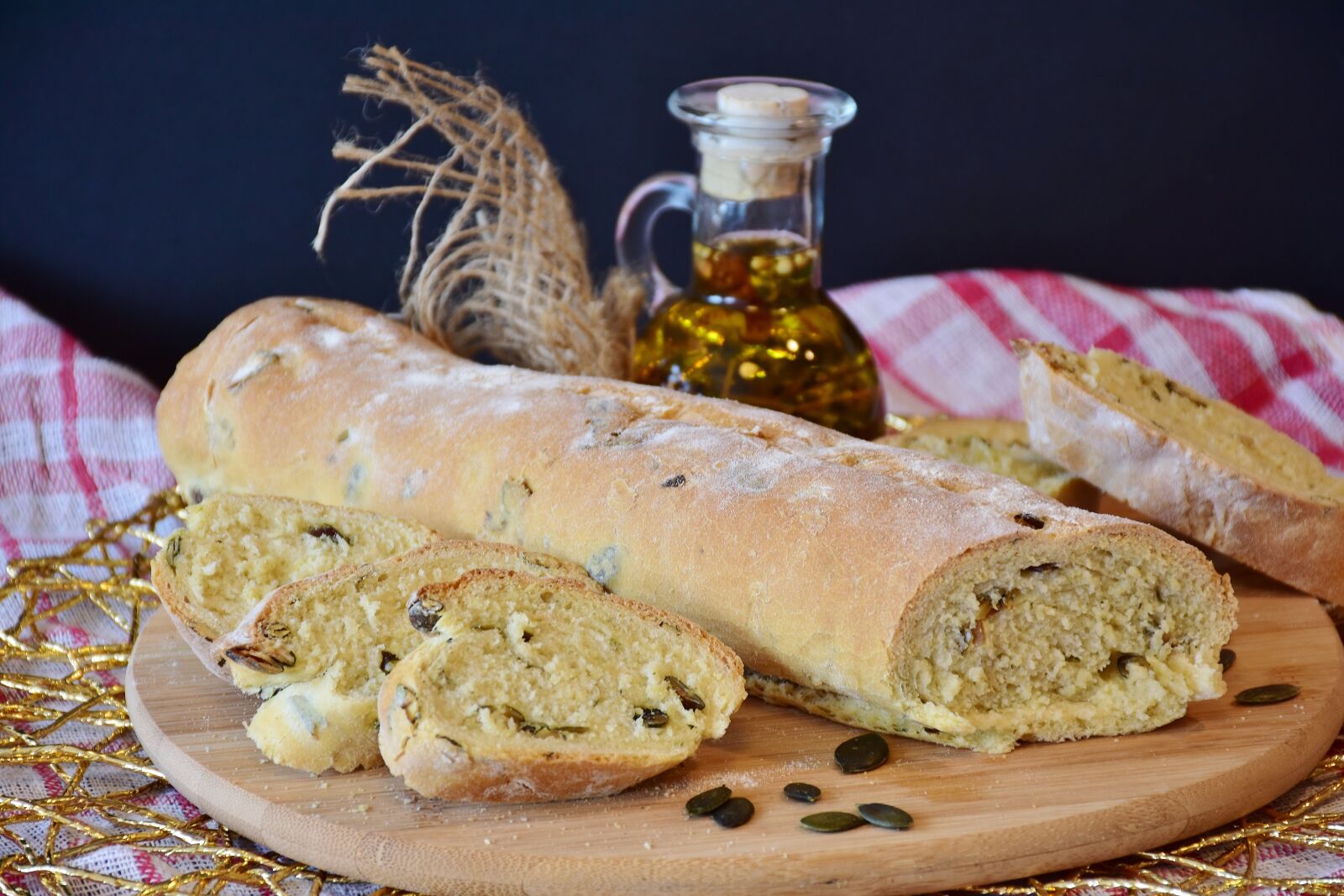 Nikon D7200 sample photo. Bread, ciabatta, baked photography