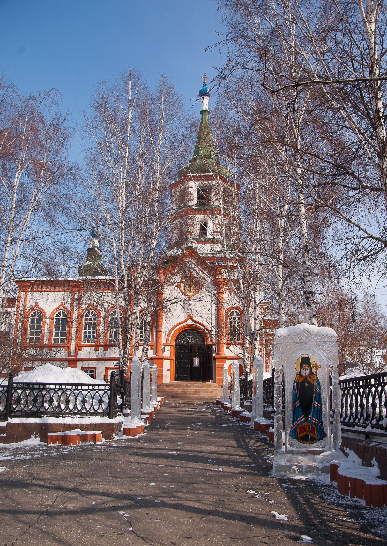 Pentax K10D sample photo. Irkutsk, church, religion photography