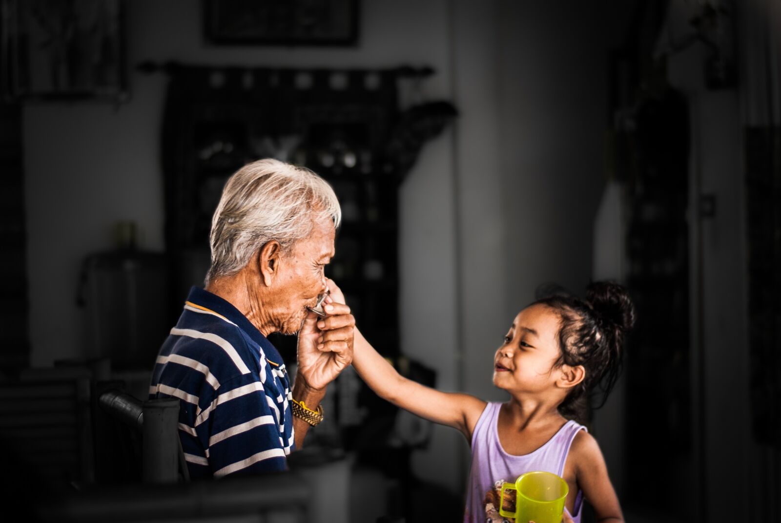 Nikon D3000 sample photo. Enter sense, love, grandchildren photography