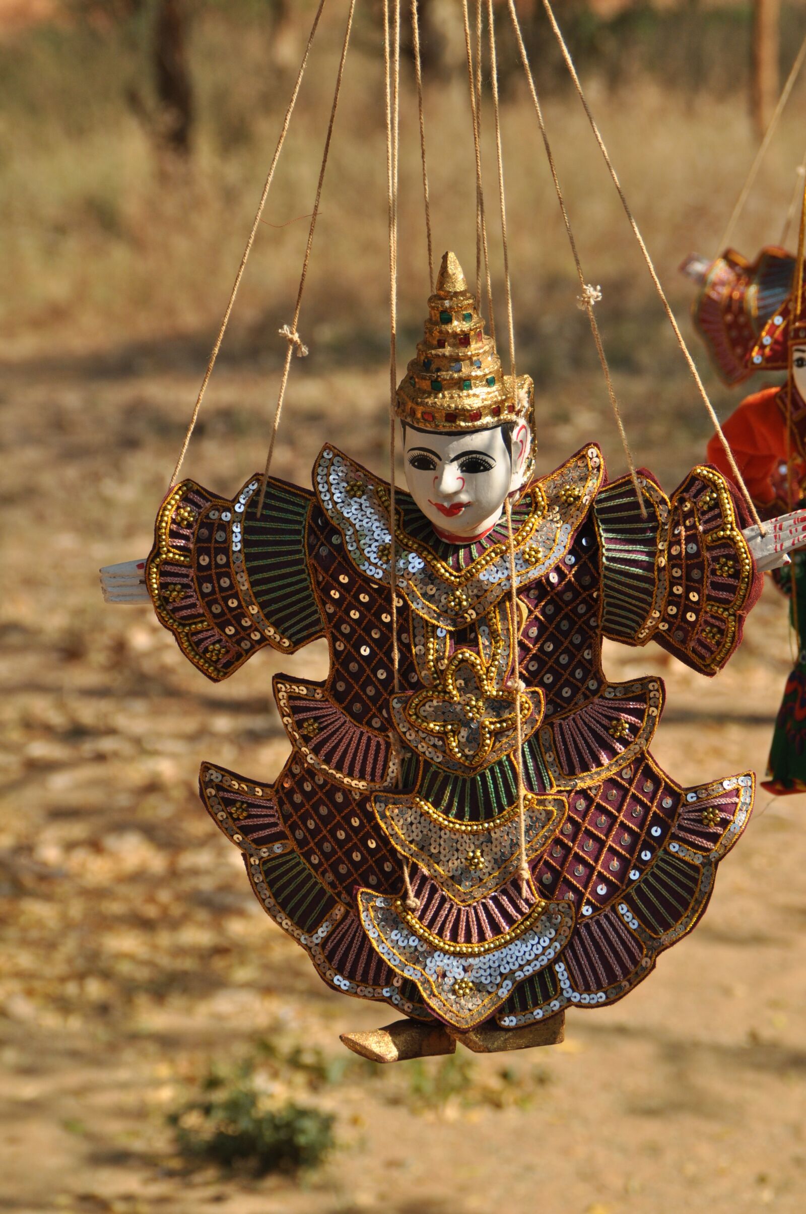 Nikon D5000 sample photo. Puppet, myanmar, doll photography