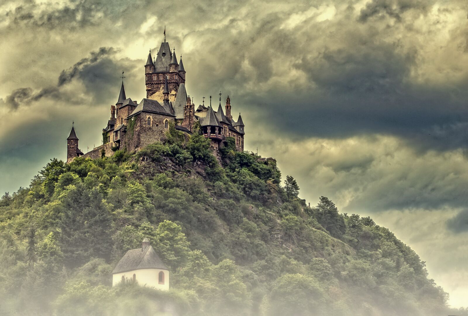 Canon EOS 80D sample photo. Castle, cochem, mosel photography