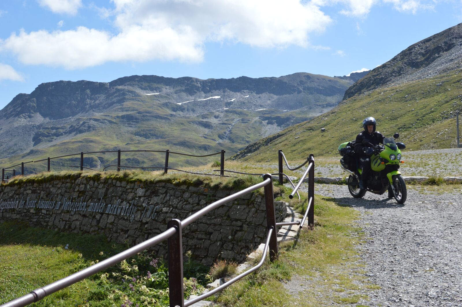 Nikon D3200 sample photo. Alps, biker, switzerland photography