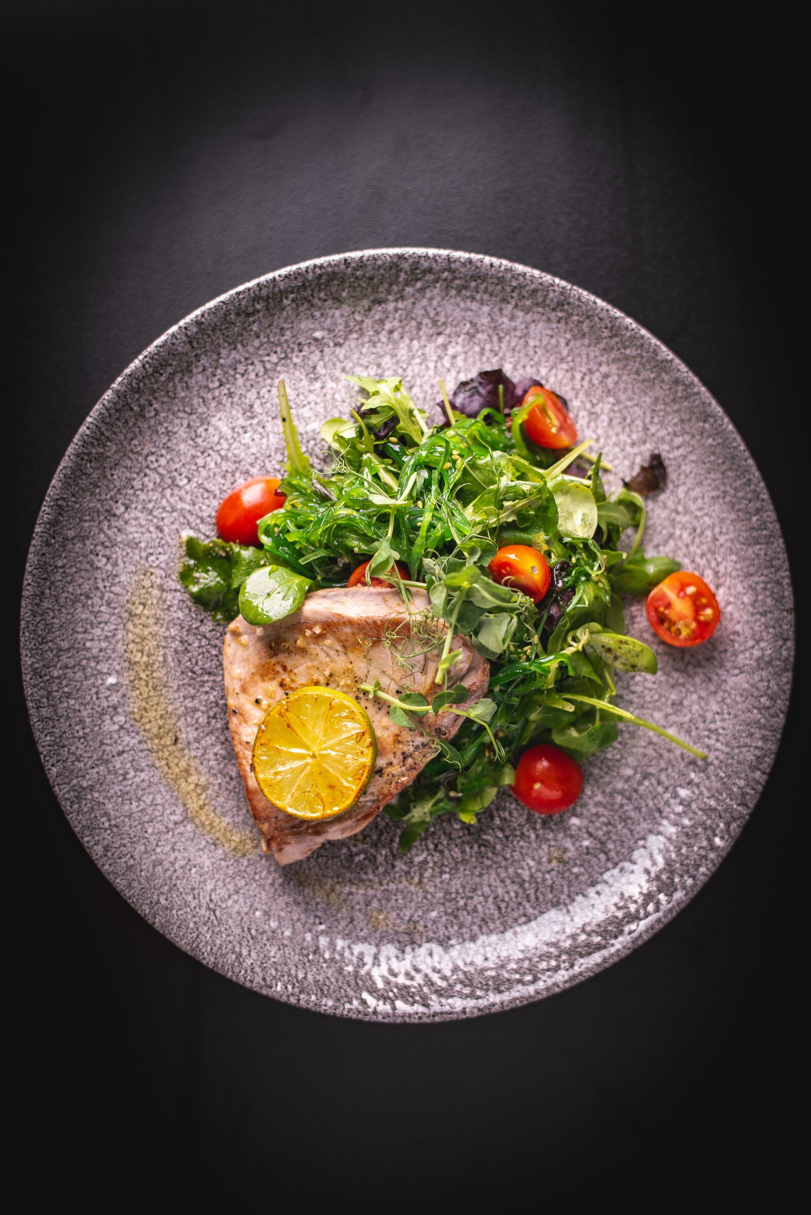 Nikon D610 sample photo. Tuna, steak, food photography