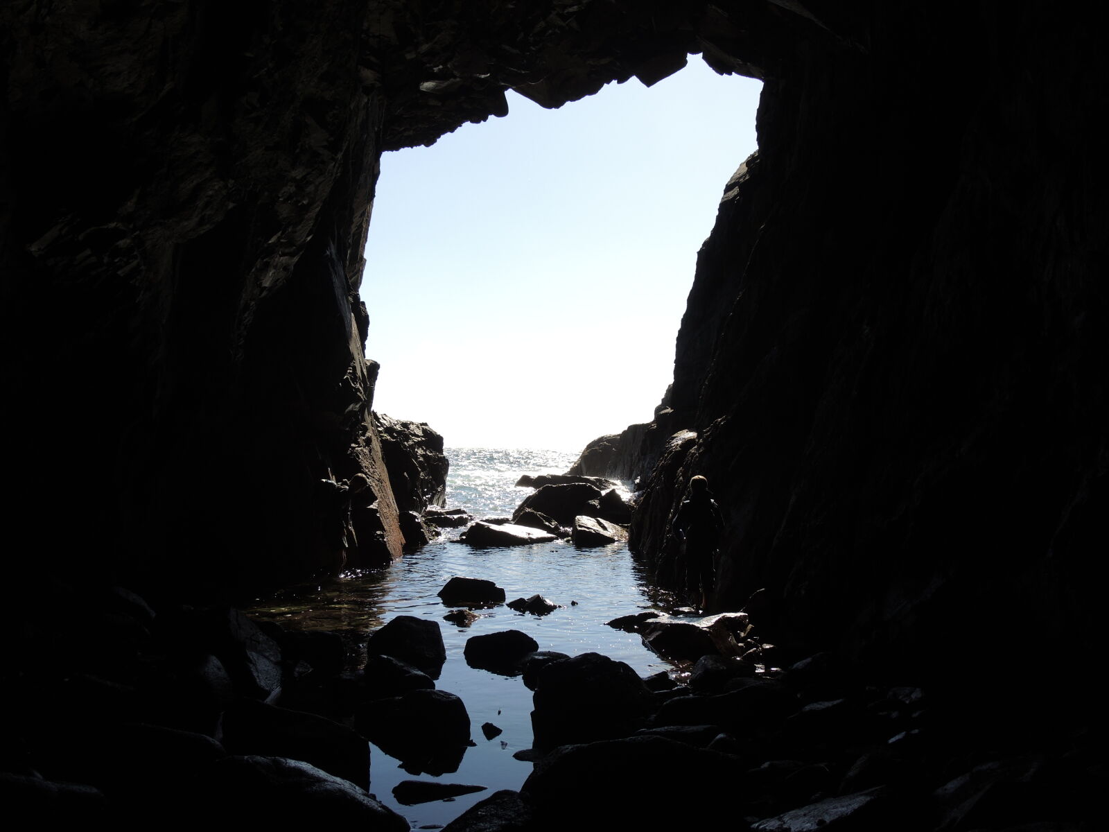 Nikon Coolpix P7800 sample photo. Cave, sea photography