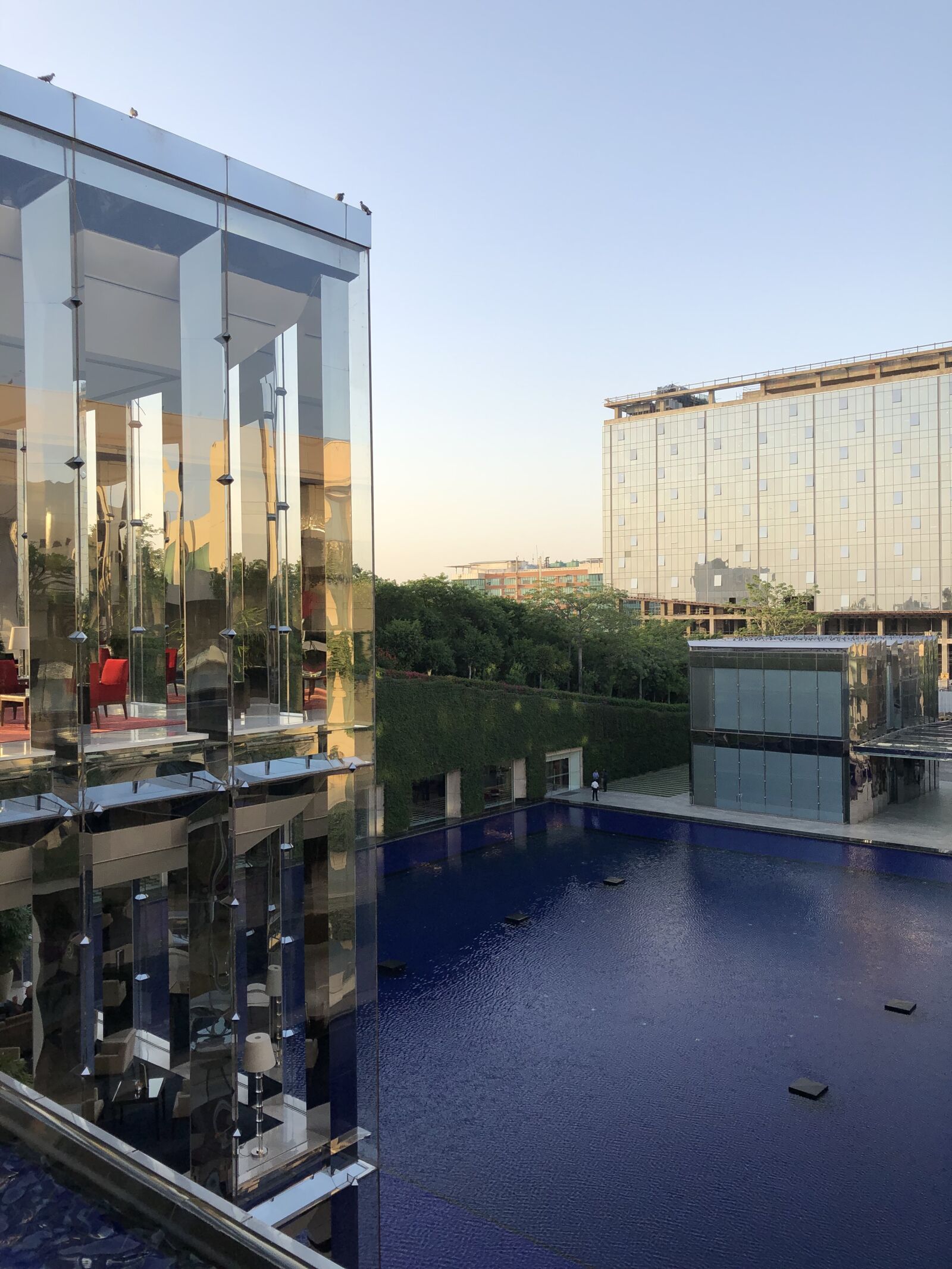 iPhone 8 Plus back dual camera 3.99mm f/1.8 sample photo. Delhi, hotel, luxury photography