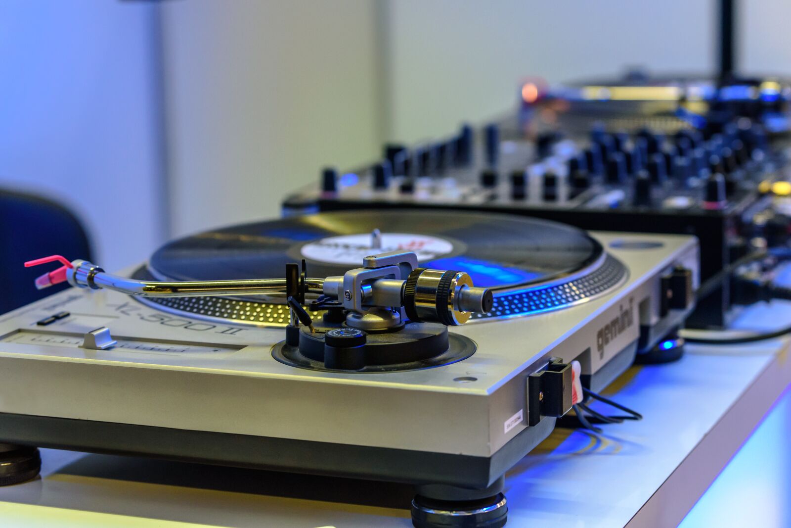 Nikon D750 sample photo. Dj, mixer, club photography