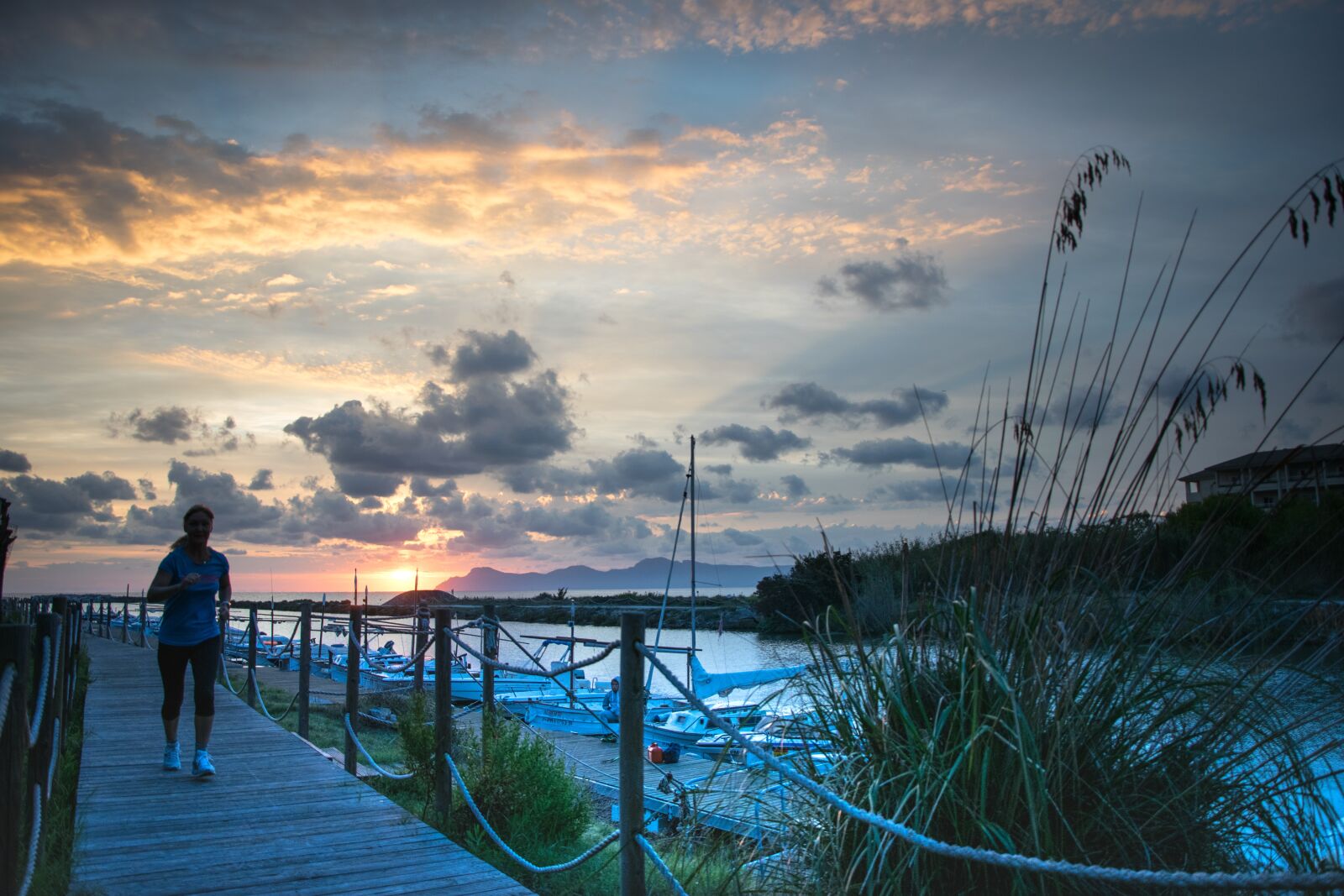 Nikon D3300 sample photo. Run, sunset, running photography