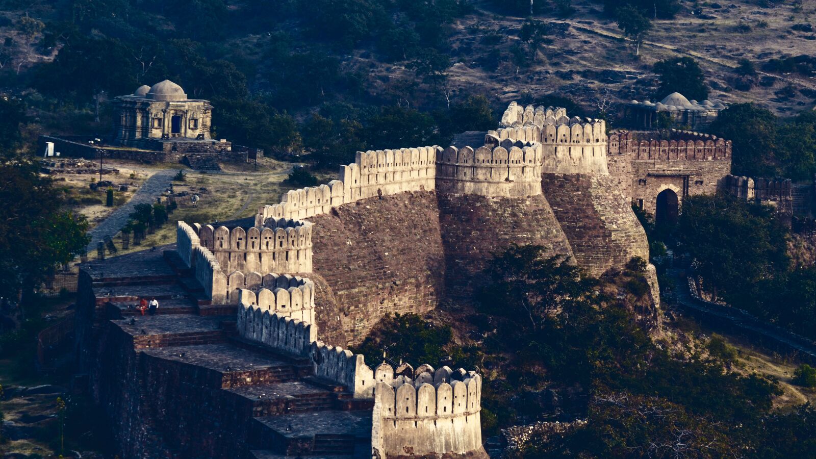 Nikon D5100 sample photo. Kumbhalgarh, fort, architecture photography