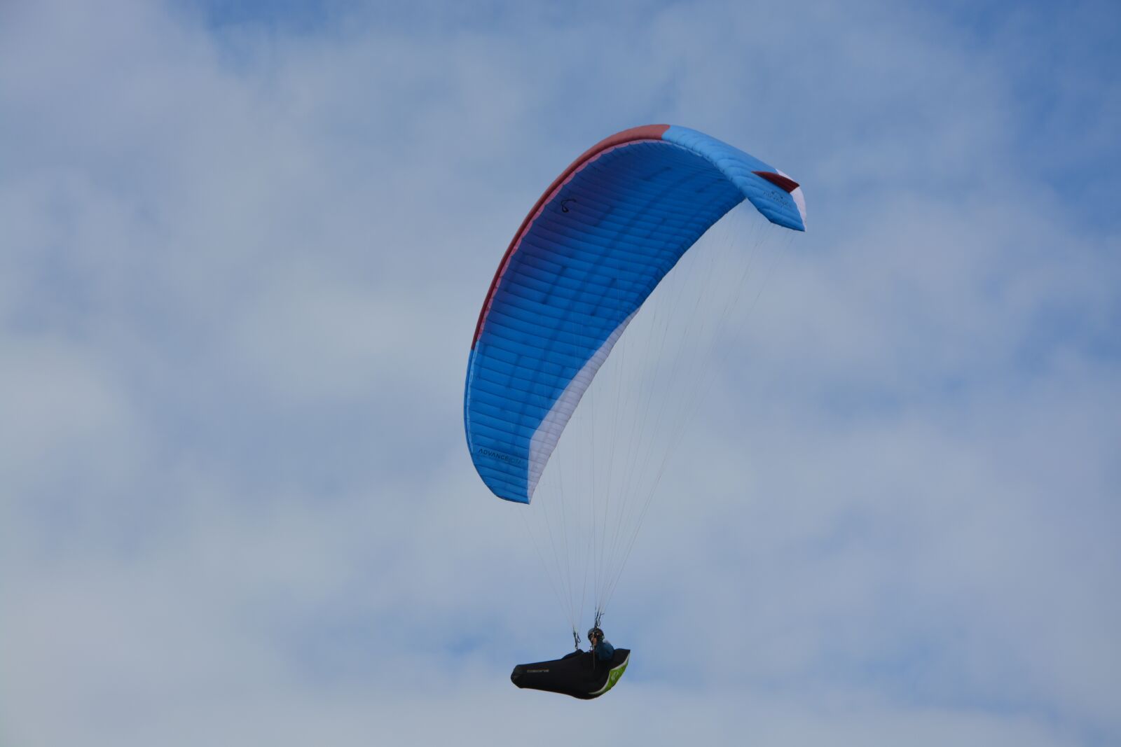 Nikon D5200 sample photo. Paragliding, paraglider, harness cocoon photography