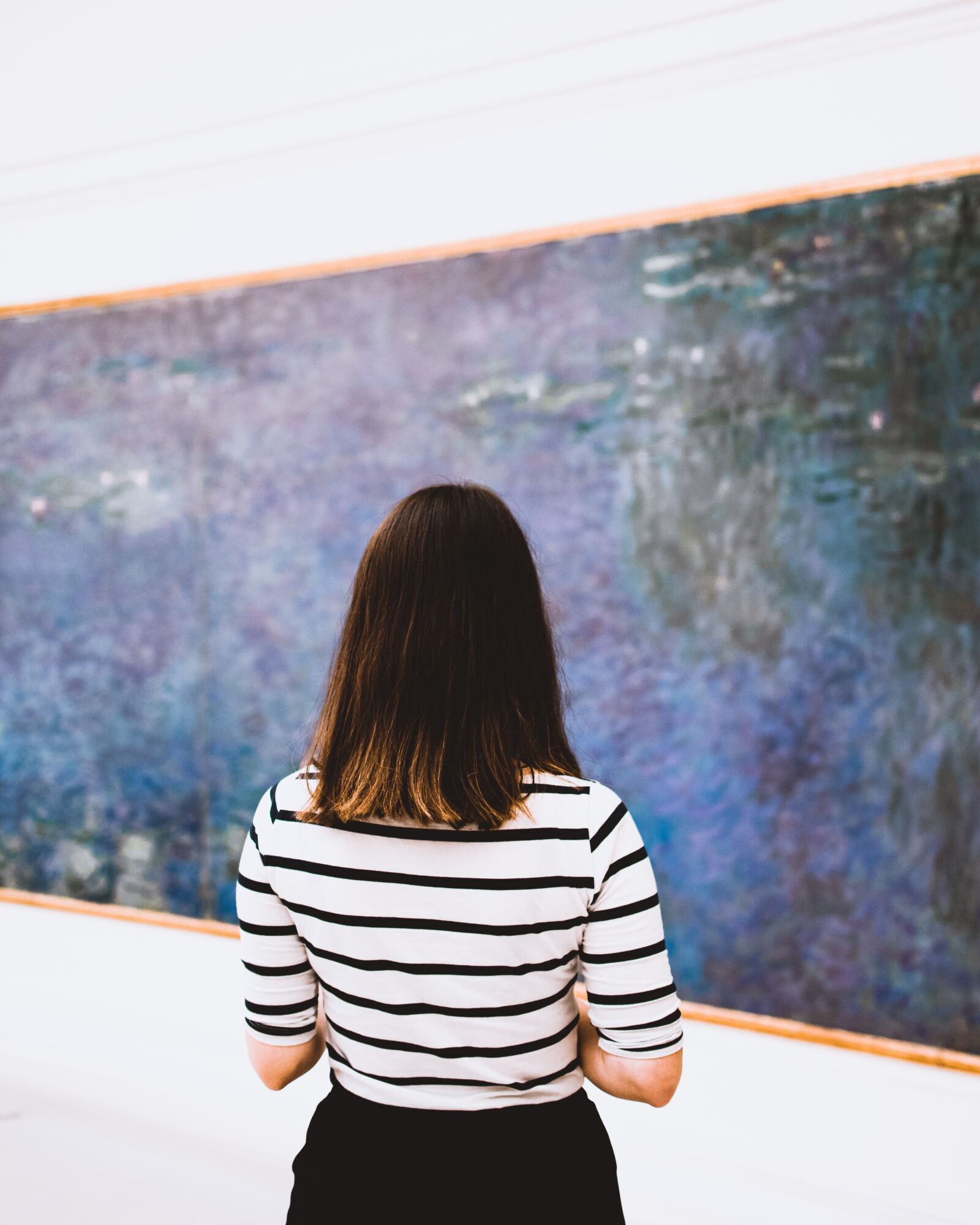 Nikon D3400 sample photo. Art, museum, girl photography