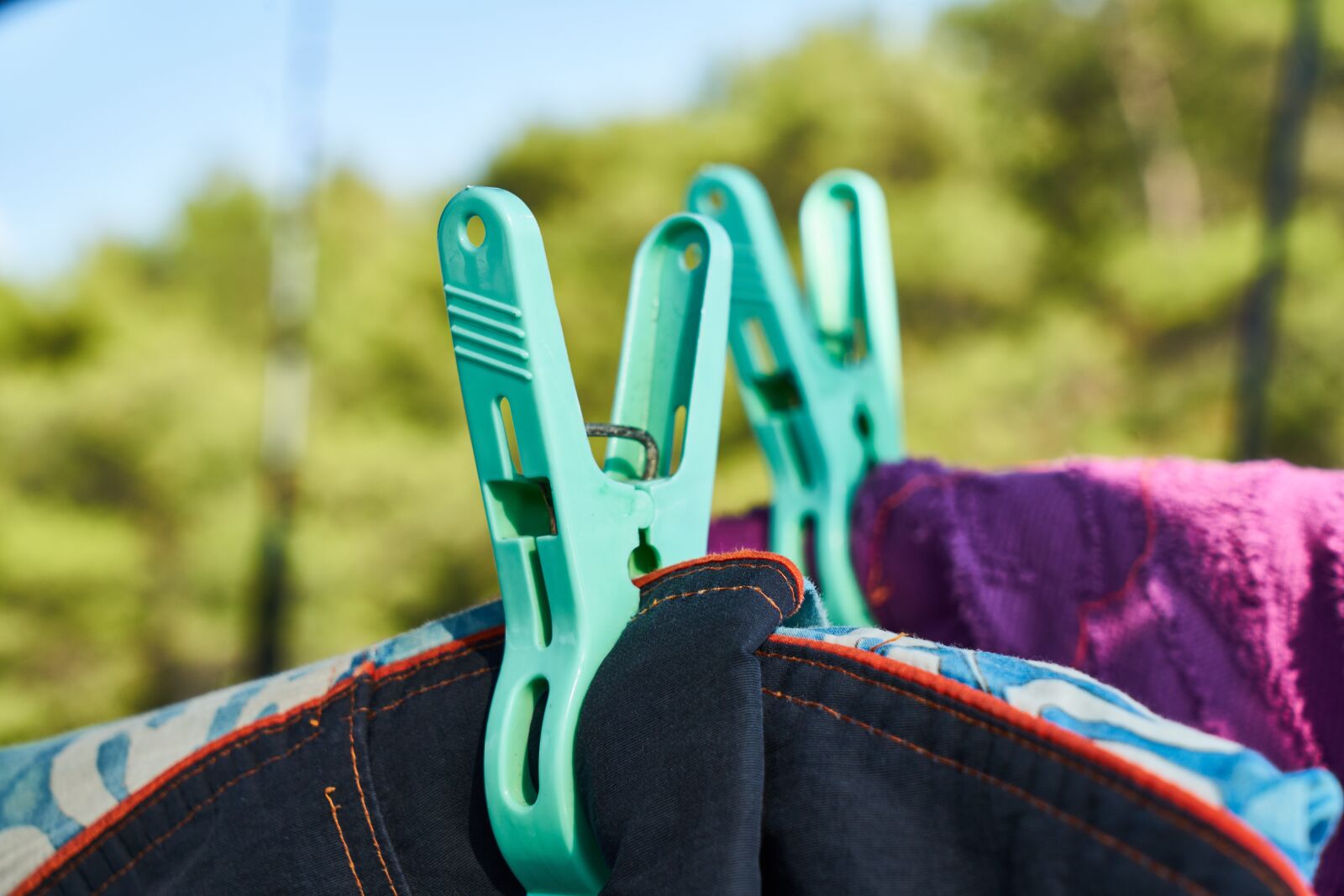 Sony a7R II sample photo. Washing, mandal, colors photography