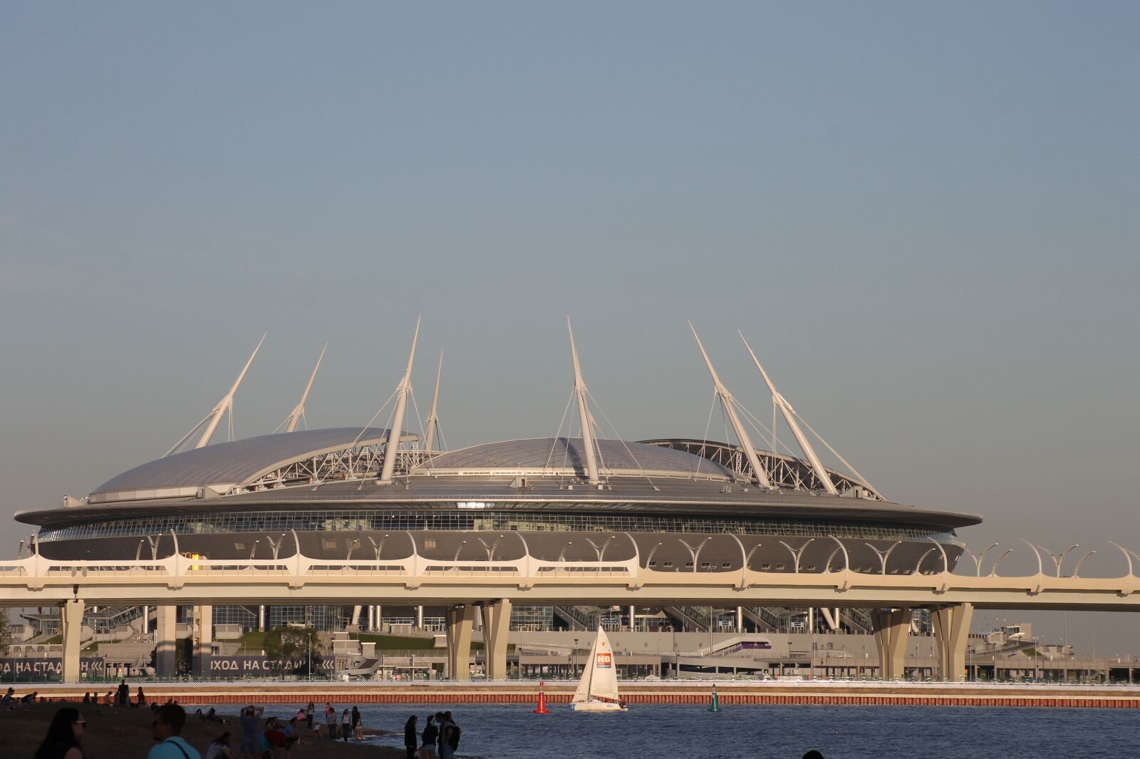 Canon EOS 1100D (EOS Rebel T3 / EOS Kiss X50) sample photo. St petersburg russia, stadium photography