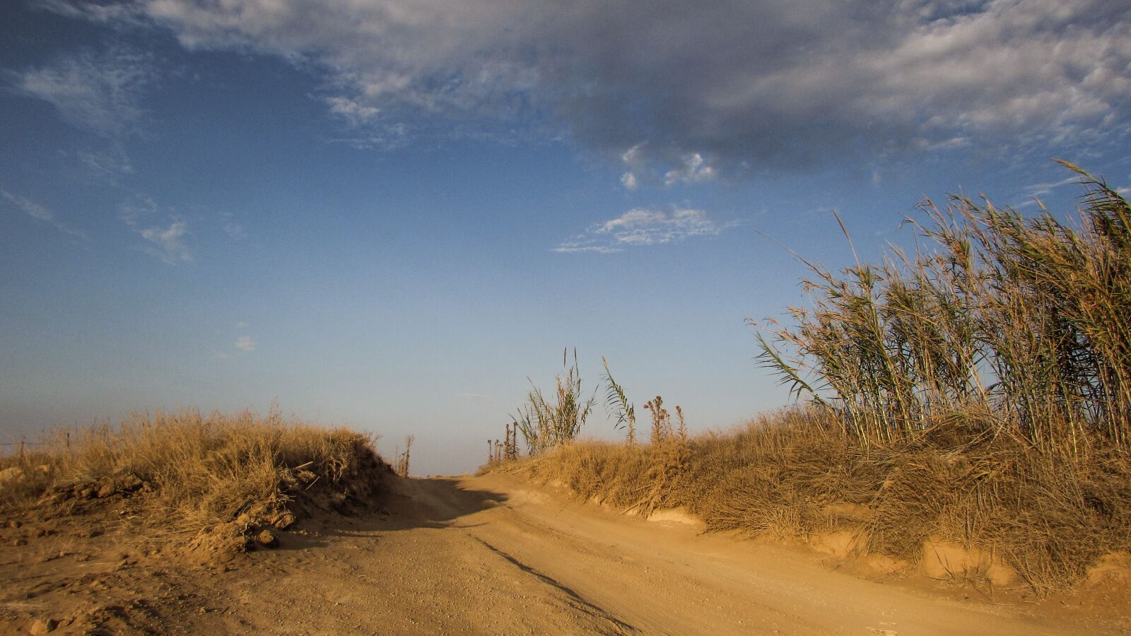 Canon PowerShot SX400 IS sample photo. Dirt road, countryside, dusty photography